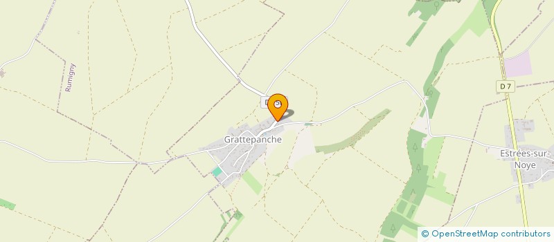 localisation de l'entreprise RODOLPHE S. TERRASSEMENT  GRATTEPANCHE