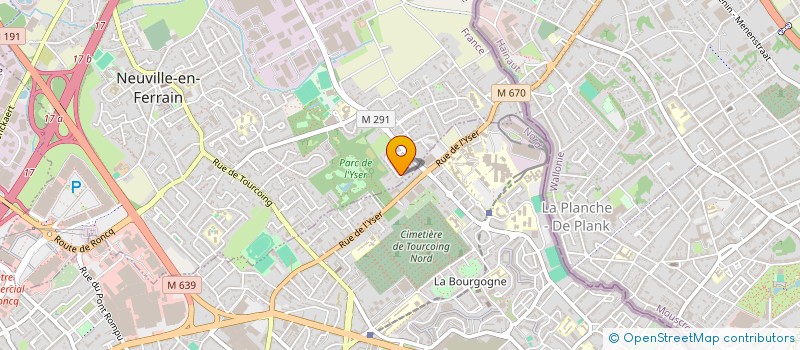 localisation de l'entreprise RODRIBAT  NEUVILLE-EN-FERRAIN