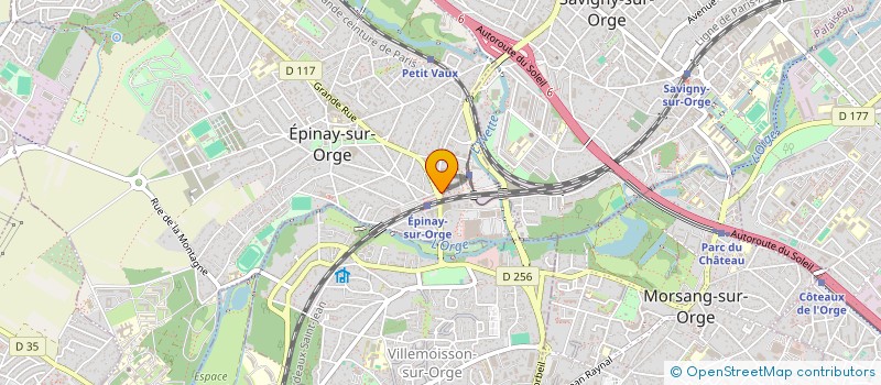 localisation de l'entreprise RODRIBAT à EPINAY-SUR-ORGE