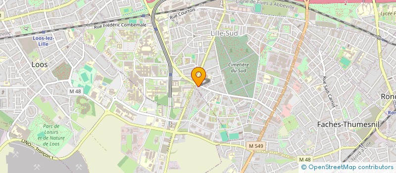 localisation de l'entreprise RODRIG HOLDING à LILLE