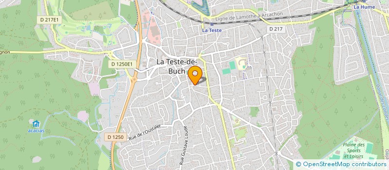 localisation de l'entreprise RODRIG'S HOUSE à LA TESTE-DE-BUCH