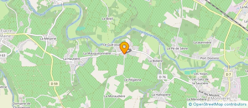 localisation de l'entreprise RODRIGUE CAR DRIVER à MAISDON-SUR-SEVRE