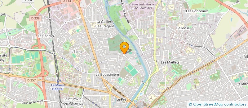 localisation de l'entreprise RODRIGUE & CO  LE MANS