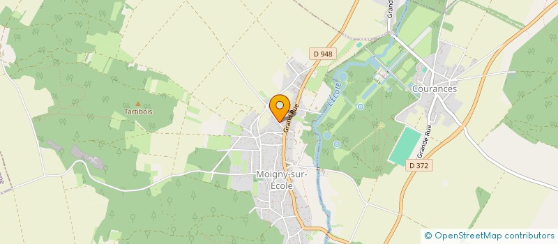 localisation de l'entreprise RODRIGUES à MOIGNY-SUR-ECOLE