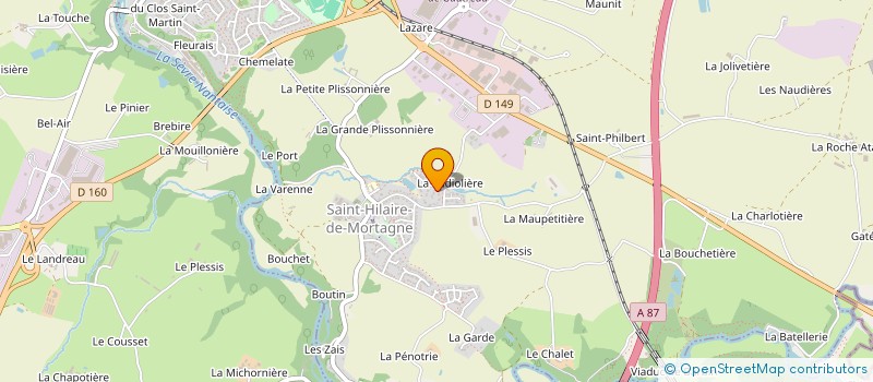 localisation de l'entreprise RODRIGUES  MORTAGNE-SUR-SEVRE