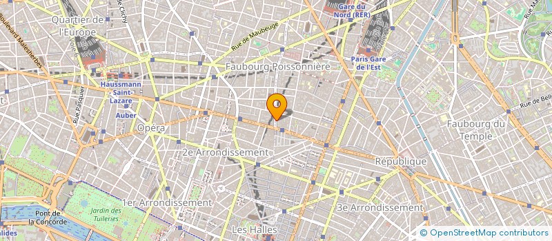 localisation de l'entreprise RODRIGUES ET FILS à PARIS