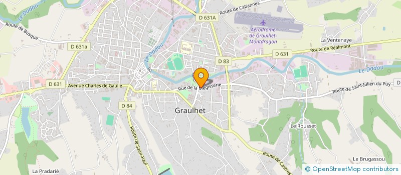 localisation de l'entreprise RODRIGUES ET FILS à GRAULHET