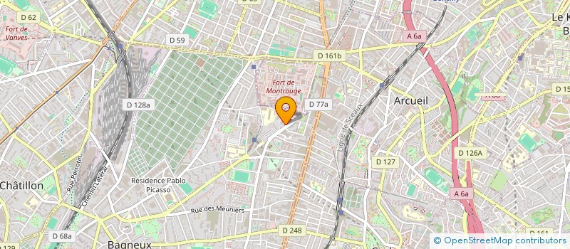 localisation de l'entreprise RODRIGUES-EXBRAYAT à BAGNEUX