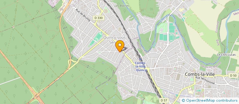 localisation de l'entreprise RODRIGUES FAMILLY  QUINCY-SOUS-SENART