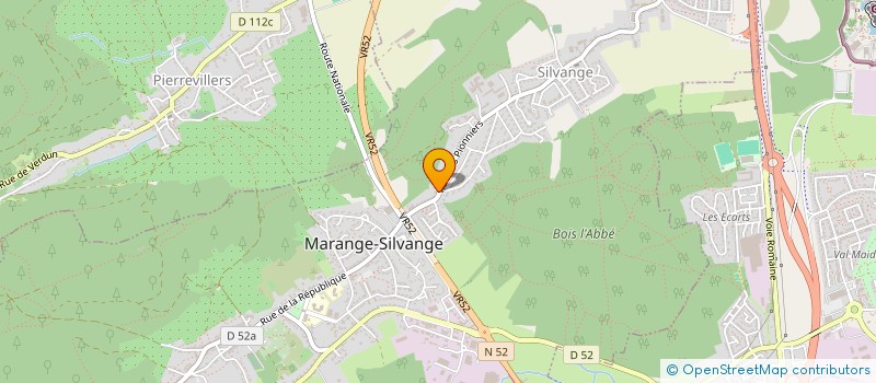 localisation de l'entreprise RODRIGUES IMMO  MARANGE-SILVANGE