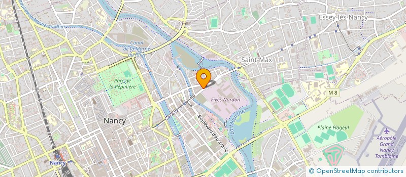 localisation de l'entreprise RODRIGUES IMMOBILIER  NANCY