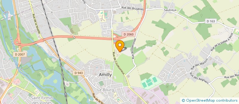 localisation de l'entreprise RODRIGUES ISOL  AMILLY