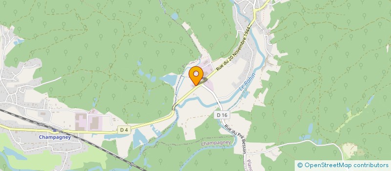 localisation de l'entreprise RODRIGUES MAT'  PLANCHER-BAS