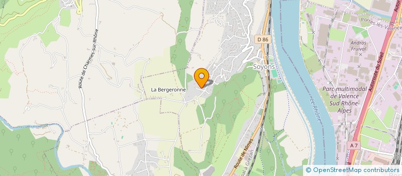 localisation de l'entreprise RODRIGUEZ  SOYONS