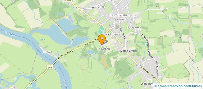 localisation de l'entreprise RODRIGUEZ ALAIN  SAINT-MARTIN-BELLE-ROCHE