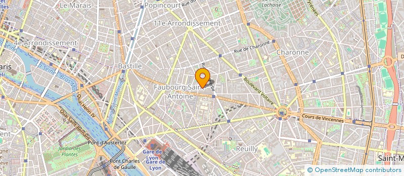 localisation de l'entreprise RODRIGUEZ BAT  PARIS