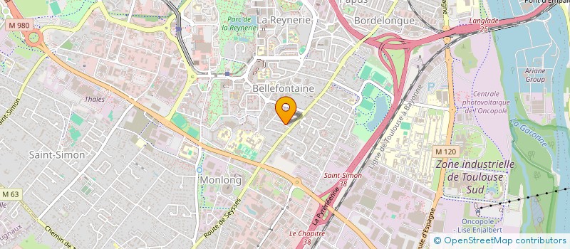 localisation de l'entreprise RODRIGUEZ / BENZ à TOULOUSE