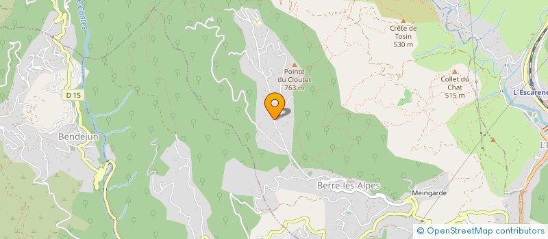 localisation de l'entreprise RODRIGUEZ ELAGAGE  BERRE-LES-ALPES