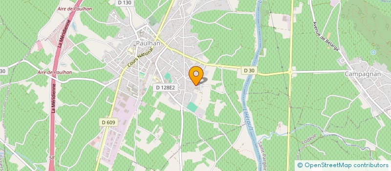 localisation de l'entreprise RODRIGUEZ ET CIE  PAULHAN