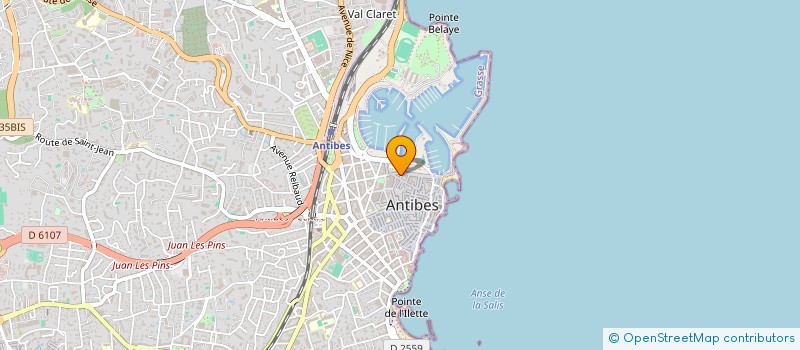 localisation de l'entreprise RODRIGUEZ NICOLE & HOSS MURIEL  ANTIBES