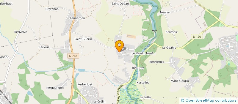 localisation de l'entreprise RODRIGUEZ STUDIO  BRECH