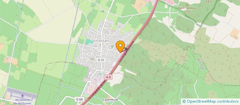 localisation de l'entreprise RODRIGUEZ & VAILHE à COLOMBIERS