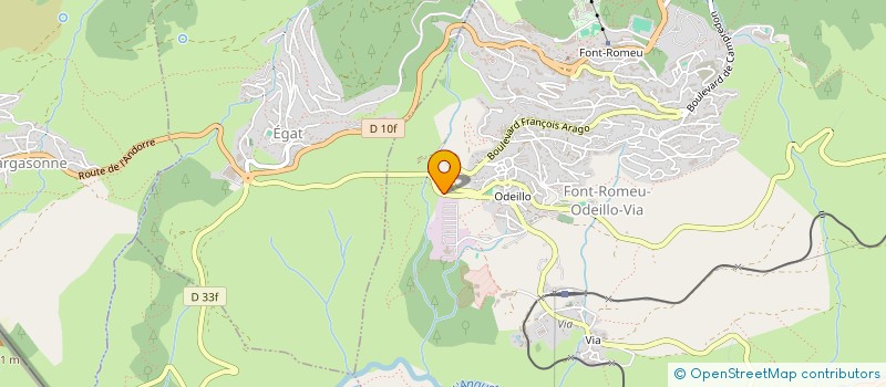 localisation de l'entreprise RODRIPUB  FONT-ROMEU-ODEILLO-VIA