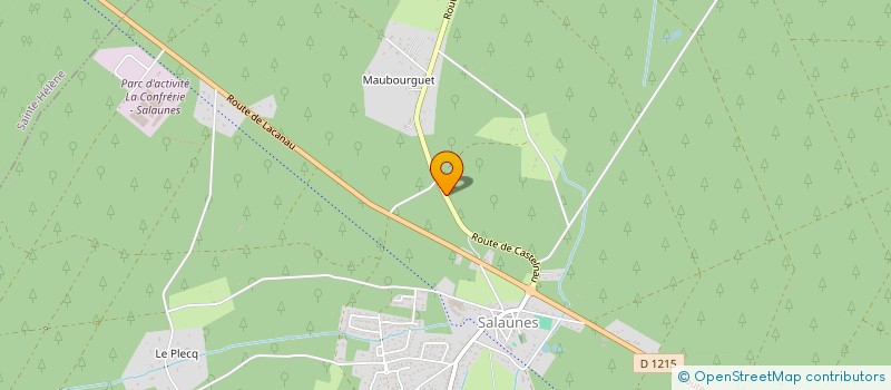 localisation de l'entreprise RODRIVERT  CASTELNAU-DE-MEDOC