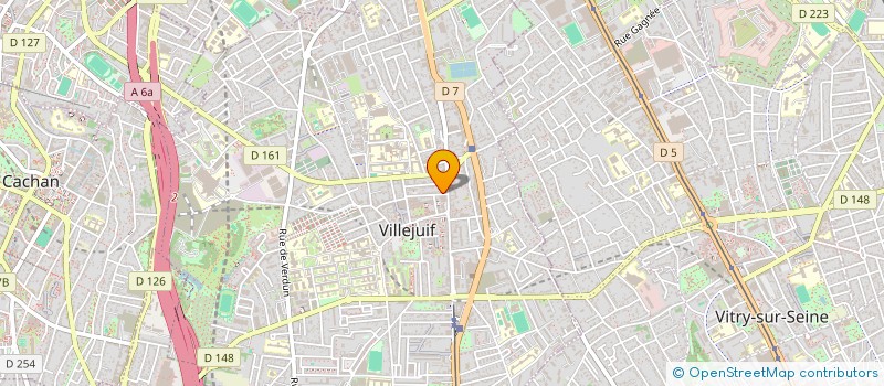 localisation de l'entreprise RODY à VILLEJUIF
