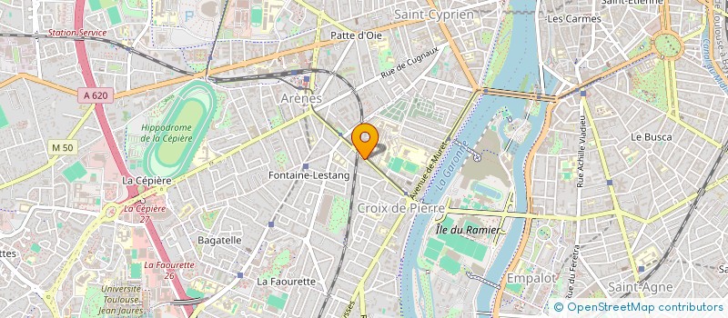 localisation de l'entreprise RODY  TOULOUSE