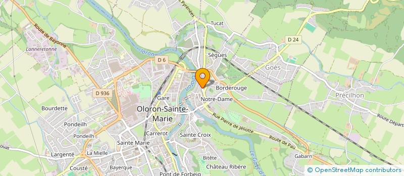 localisation de l'entreprise RODYSE DEVELOPPEMENT SARL à OLORON-SAINTE-MARIE