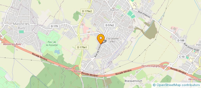 localisation de l'entreprise RODZINA 1 à BARLIN