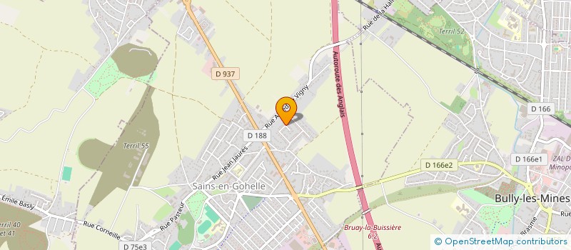 localisation de l'entreprise RODZINA 178  SAINS-EN-GOHELLE