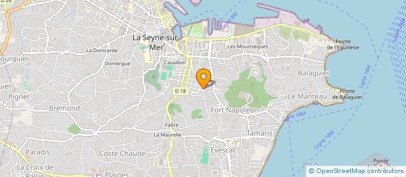localisation de l'entreprise RODZINA CTK à LA SEYNE-SUR-MER