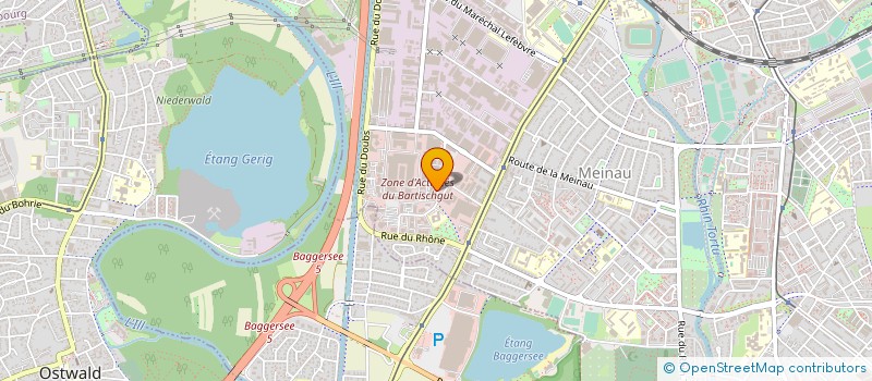 localisation de l'entreprise ROEDERER à STRASBOURG