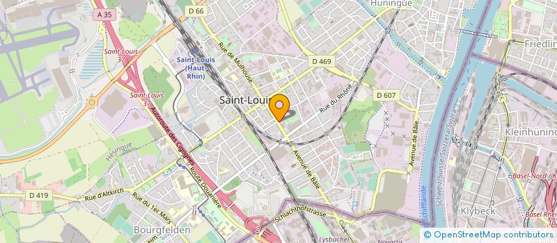 localisation de l'entreprise ROEDEX INTERNATIONAL à SAINT-LOUIS