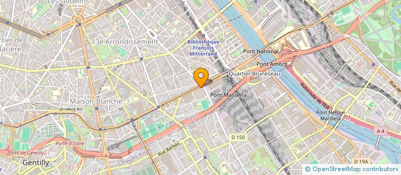 localisation de l'entreprise ROEL SARL  PARIS