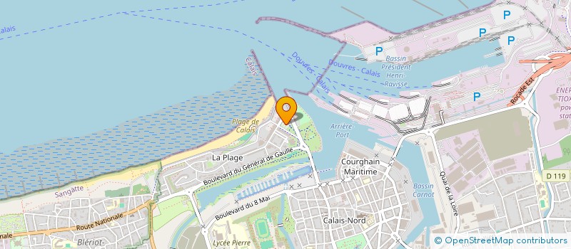 localisation de l'entreprise ROELANDT SOUDANT  CALAIS