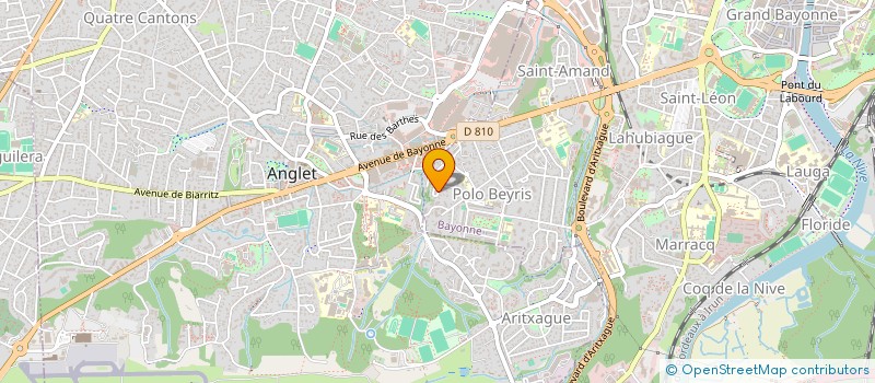 localisation de l'entreprise ROELANTS DU VIVIER JEAN ROSE CHARLOTTE à BAYONNE