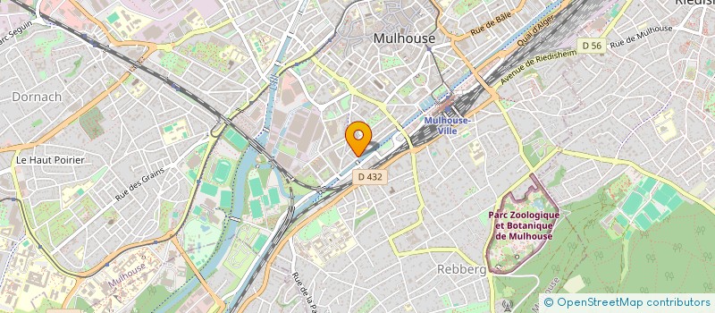 localisation de l'entreprise ROELS INDUSTRIES  MULHOUSE