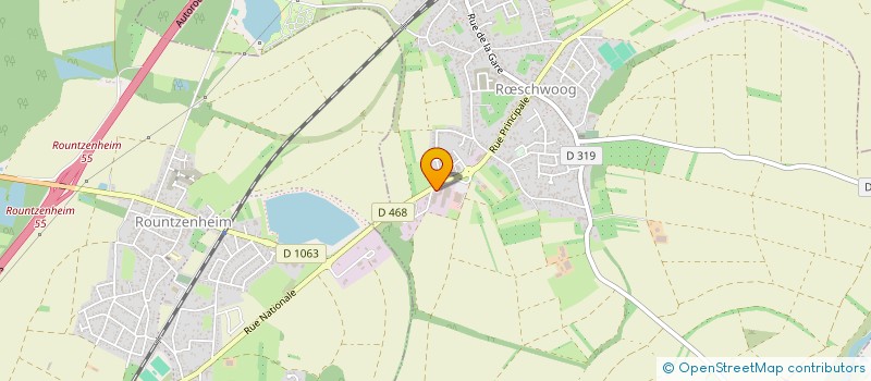 localisation de l'entreprise ROESCHDIS  RSCHWOOG