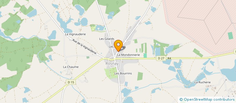 localisation de l'entreprise ROESSLINGER RESTAURATION à ROSNAY
