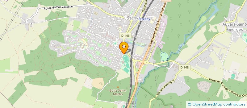 localisation de l'entreprise ROESTH IMMO  ETRECHY