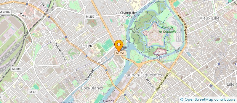 localisation de l'entreprise ROF CONSULTING à LILLE