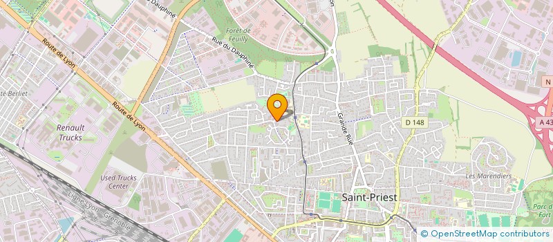 localisation de l'entreprise ROFE VTC SERVICES  SAINT-PRIEST