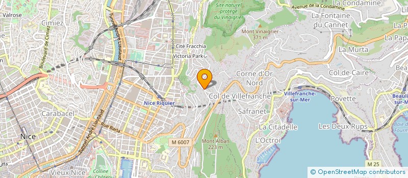 localisation de l'entreprise ROFFIGNAC à NICE