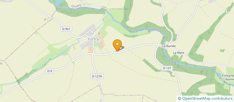 localisation de l'entreprise ROFFO PULVERISATION à FORFRY
