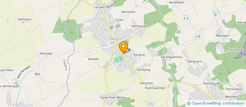 localisation de l'entreprise ROFITARU  NEVEZ