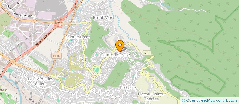 localisation de l'entreprise ROFRA à LA POSSESSION