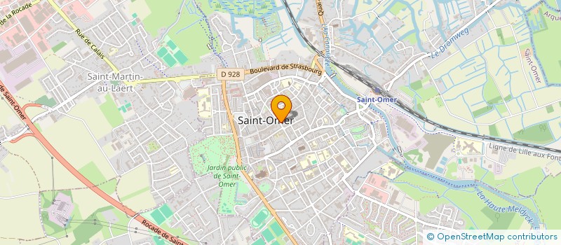 localisation de l'entreprise ROFY  SAINT-OMER